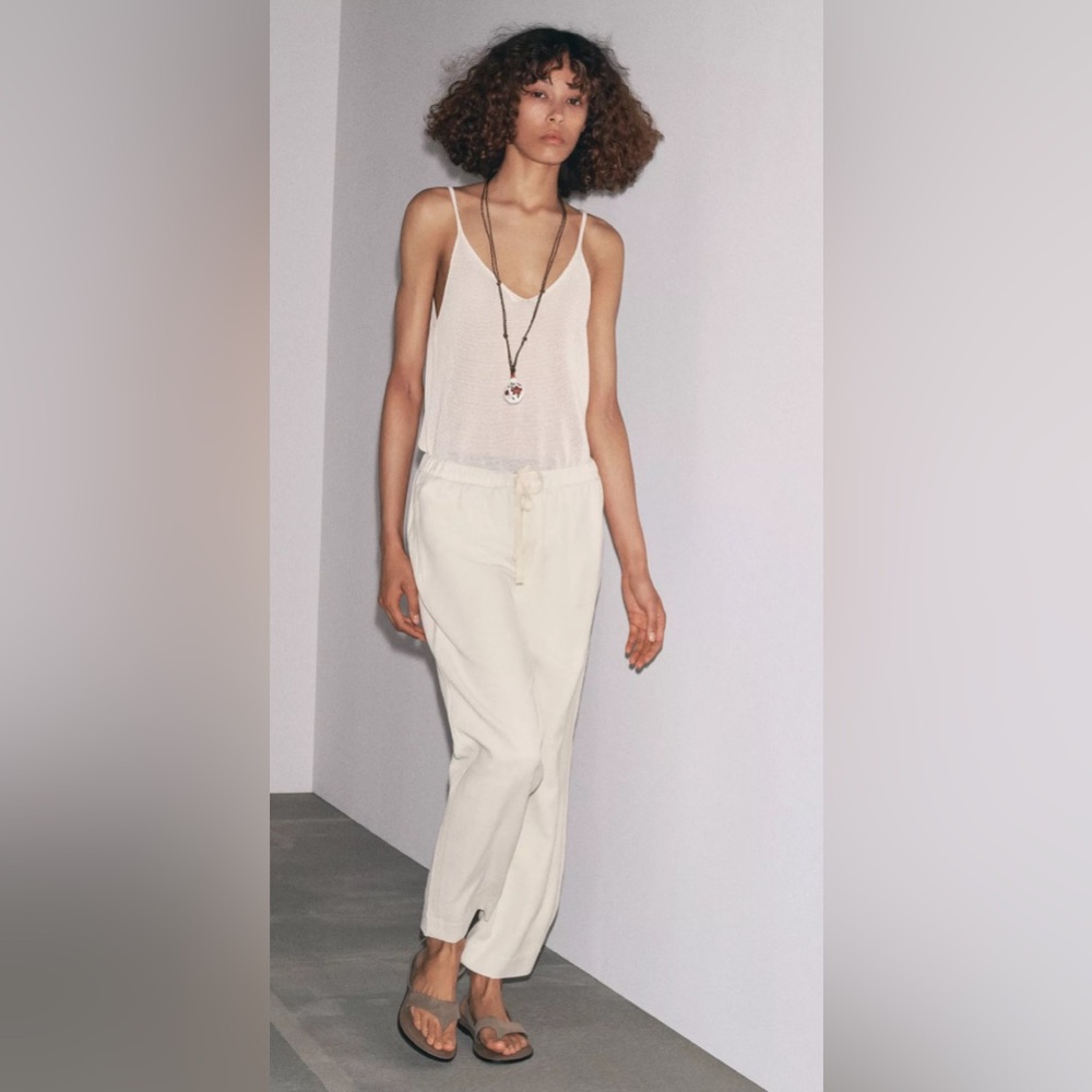 Zara Cream Pants